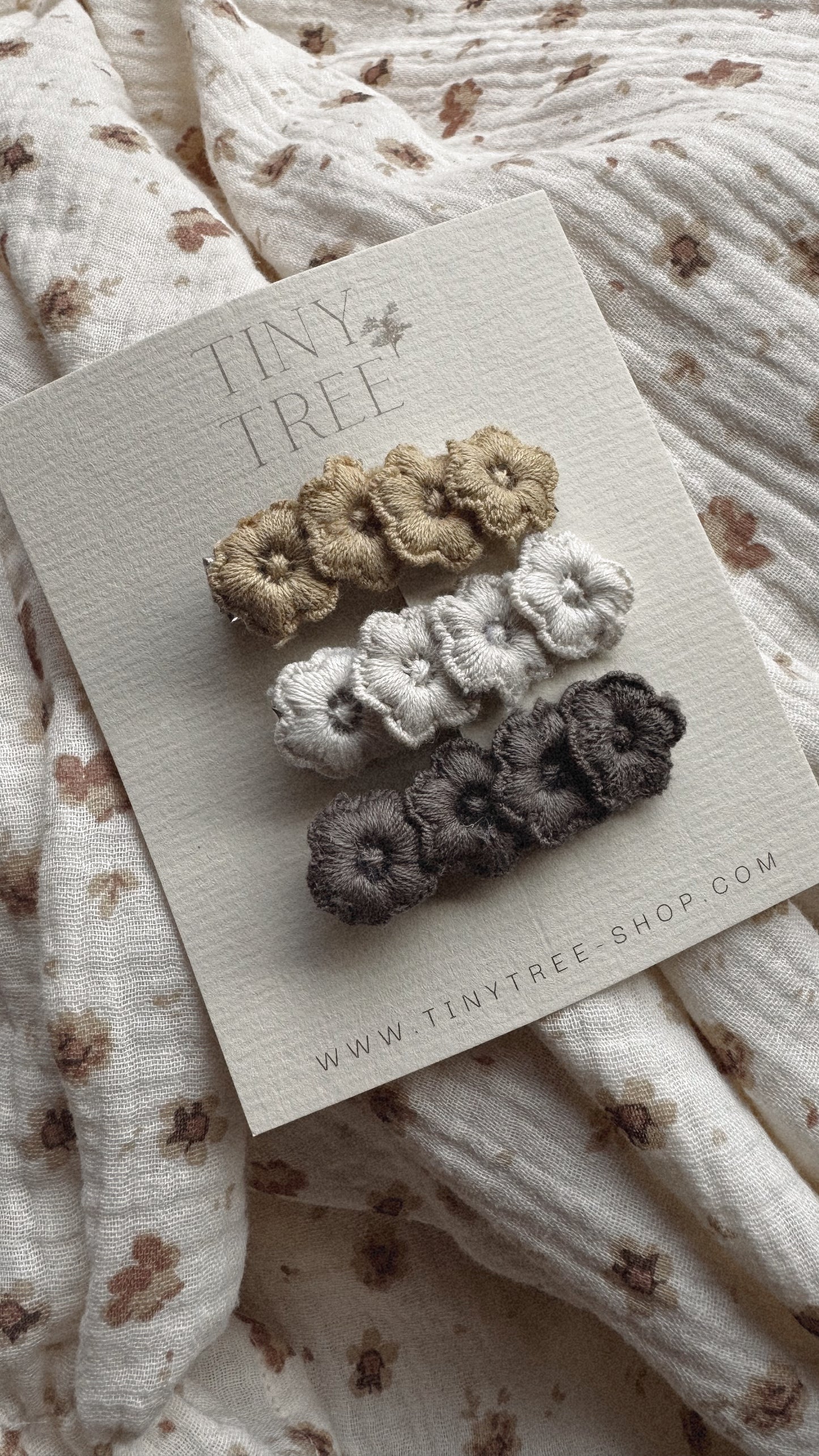 Clips - Set de 3 | Cala Ochre + Cala Oat + Cala Mocha