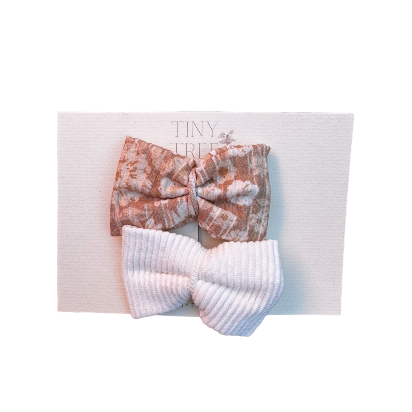 Clip - Set de 2 | Lazo Jara + Lazo Ivory