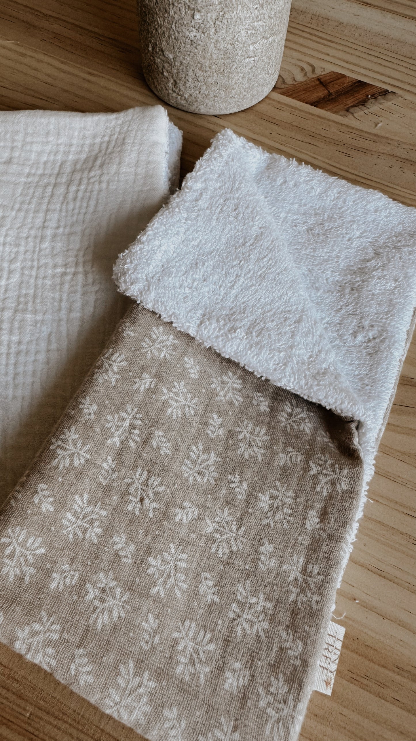 Paños de lactancia- Set de 2 | Ivory + Nolan