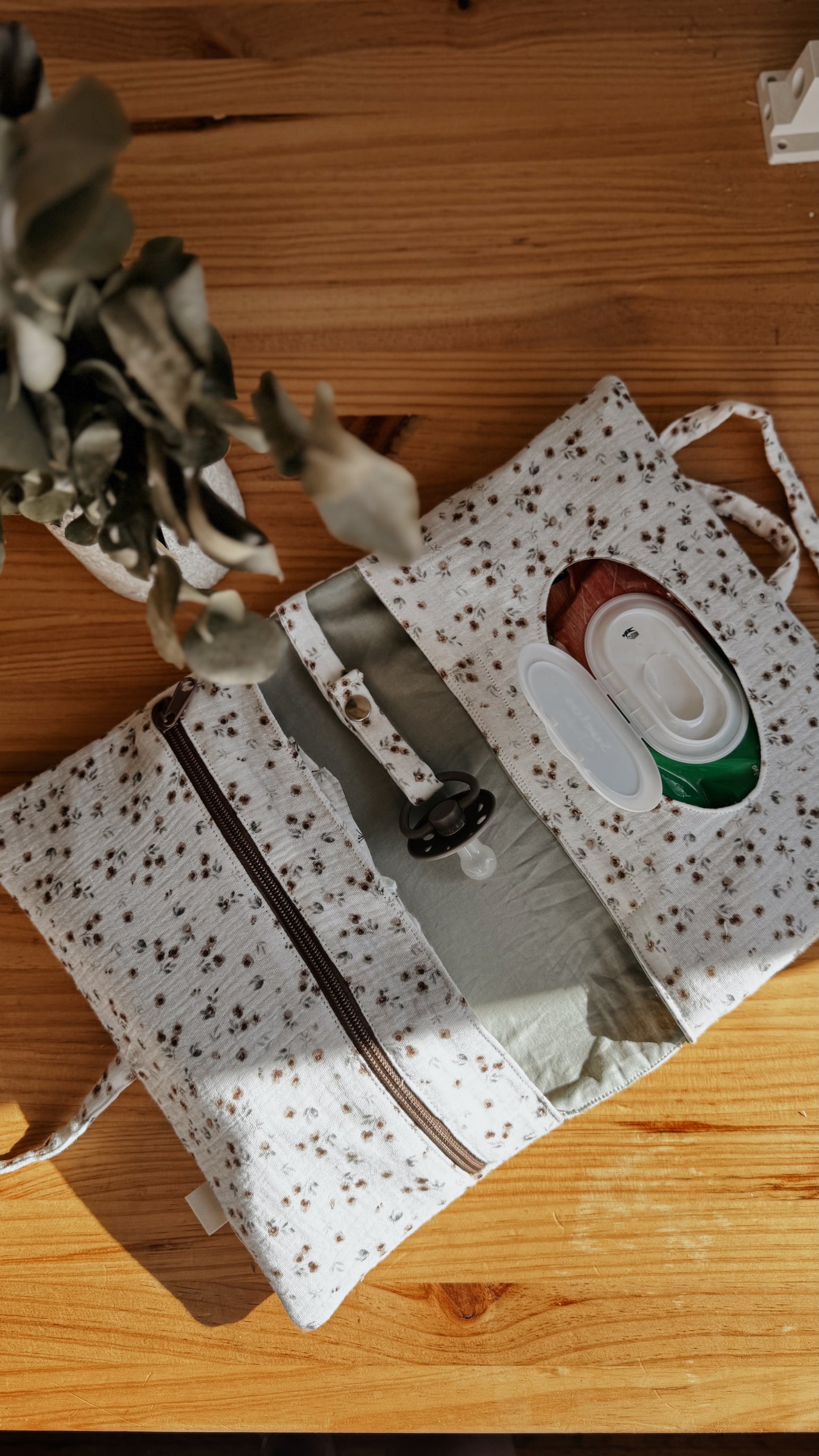 Porta pañales y toallitas - Varios estampados a escoger