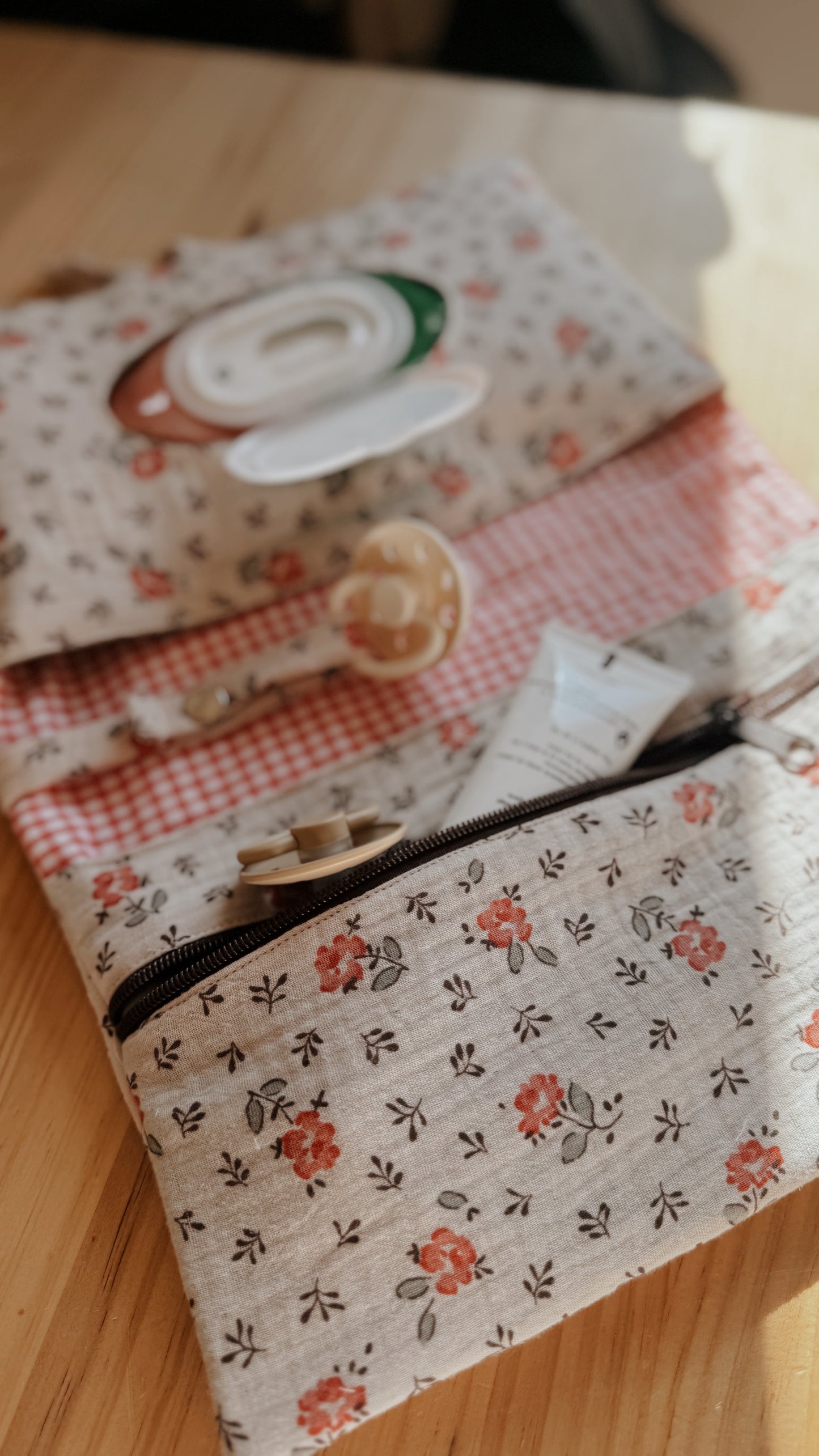 Porta pañales y toallitas - Varios estampados a escoger