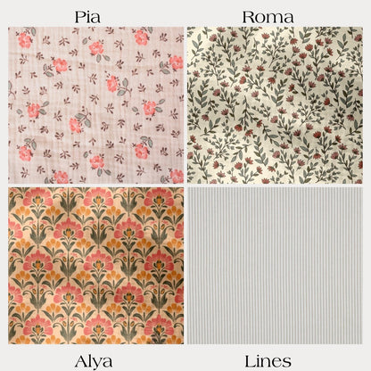 Porta pañales y toallitas - Varios estampados a escoger