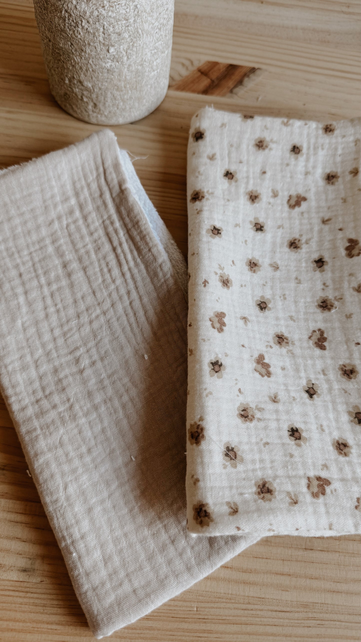 Paños de lactancia- Set de 2 | Sand + Vera