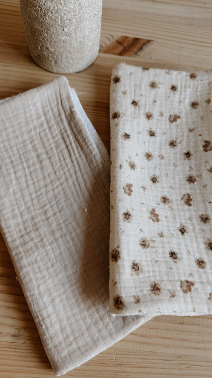Paños de lactancia- Set de 2 | Sand + Vera