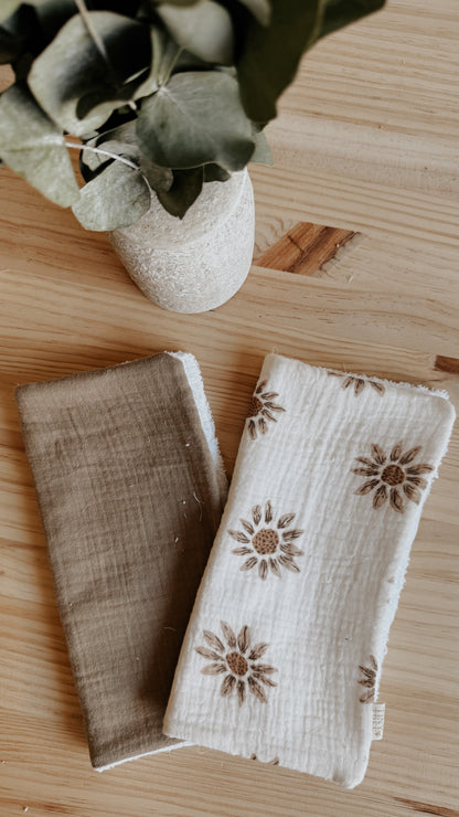 Paños de lactancia- Set de 2 | Mocha + Allegra