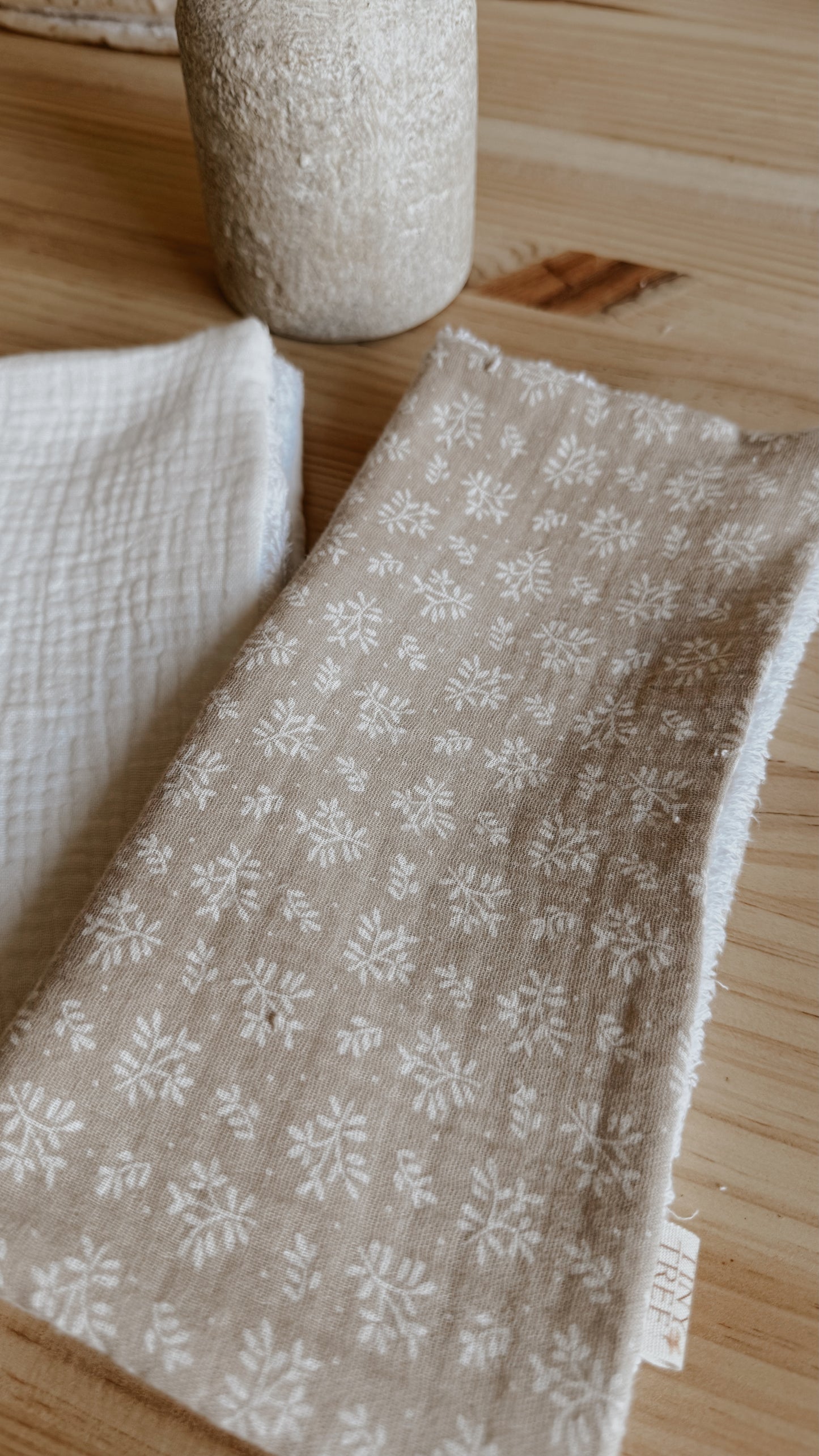 Paños de lactancia- Set de 2 | Ivory + Nolan